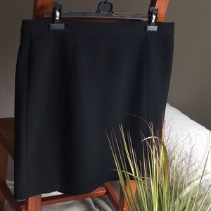 Halogen Black Pencil Skirt